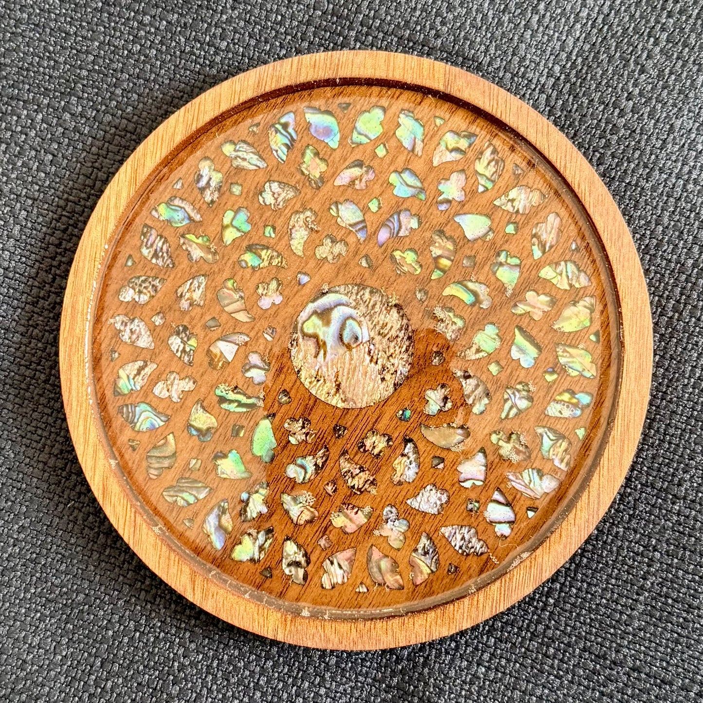 SALE - Santa Maria Del Mar Coaster in Walnut