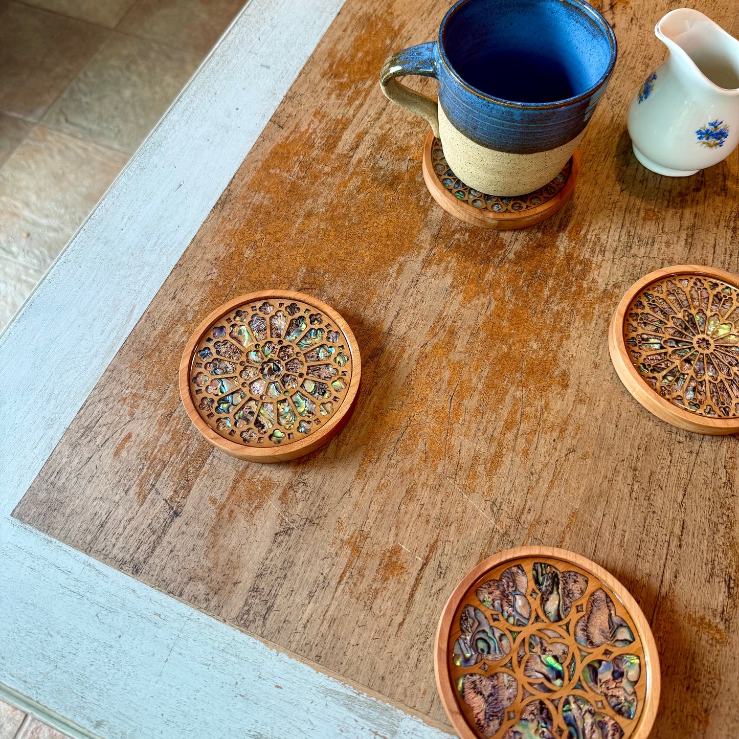Westminster Abbey Rose Window Coaster