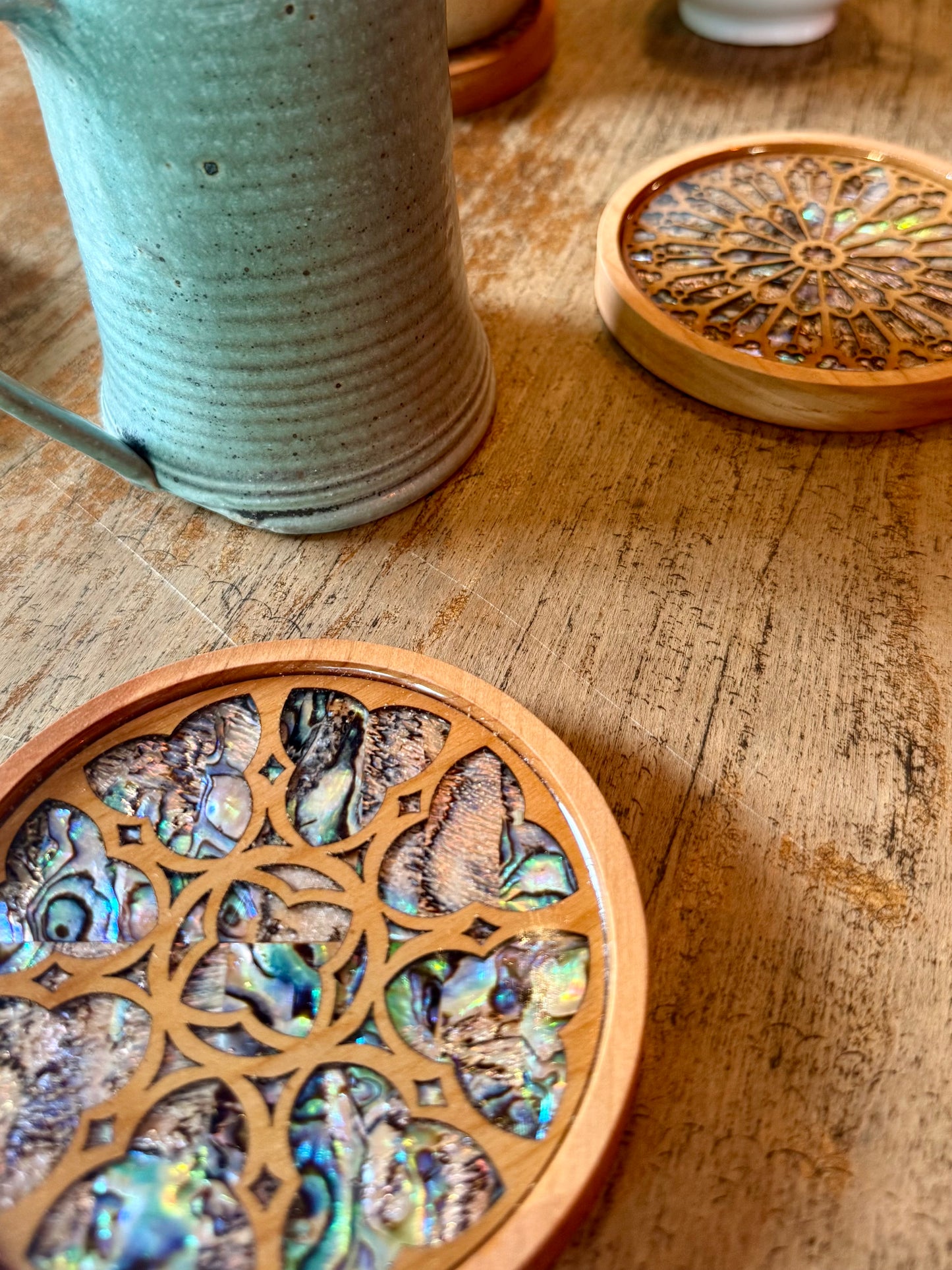 Glasgow Cathedral Rose Window Coaster