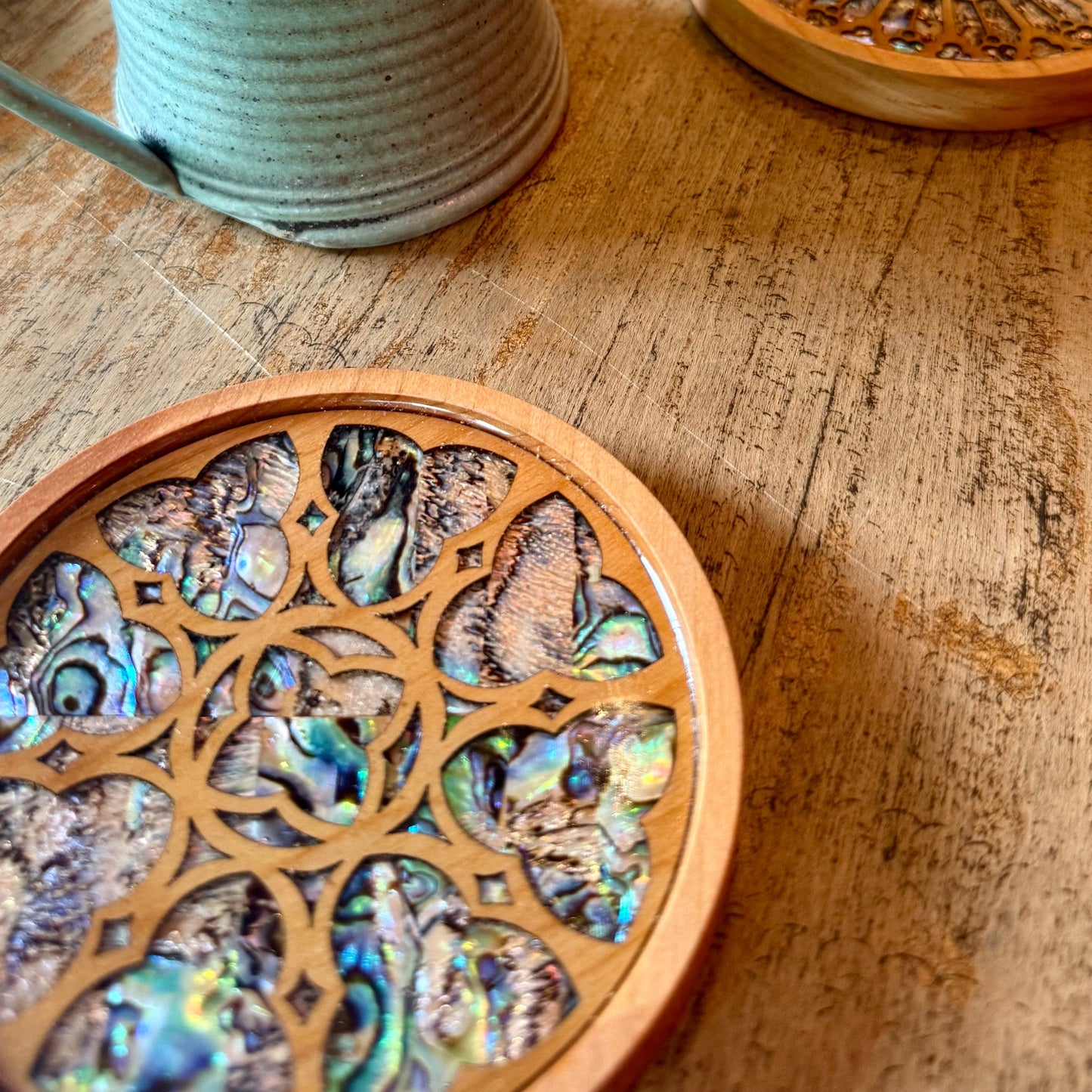 Glasgow Cathedral Rose Window Coaster