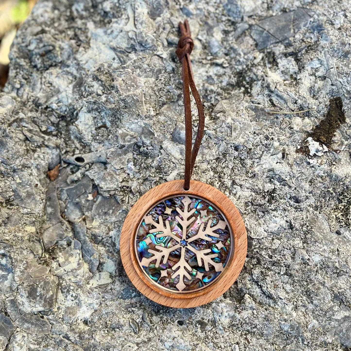 Starry Snowflake Ornament