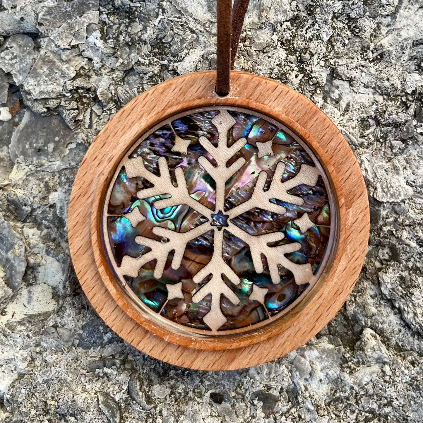 Starry Snowflake Ornament