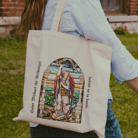 Saint Michael Tote