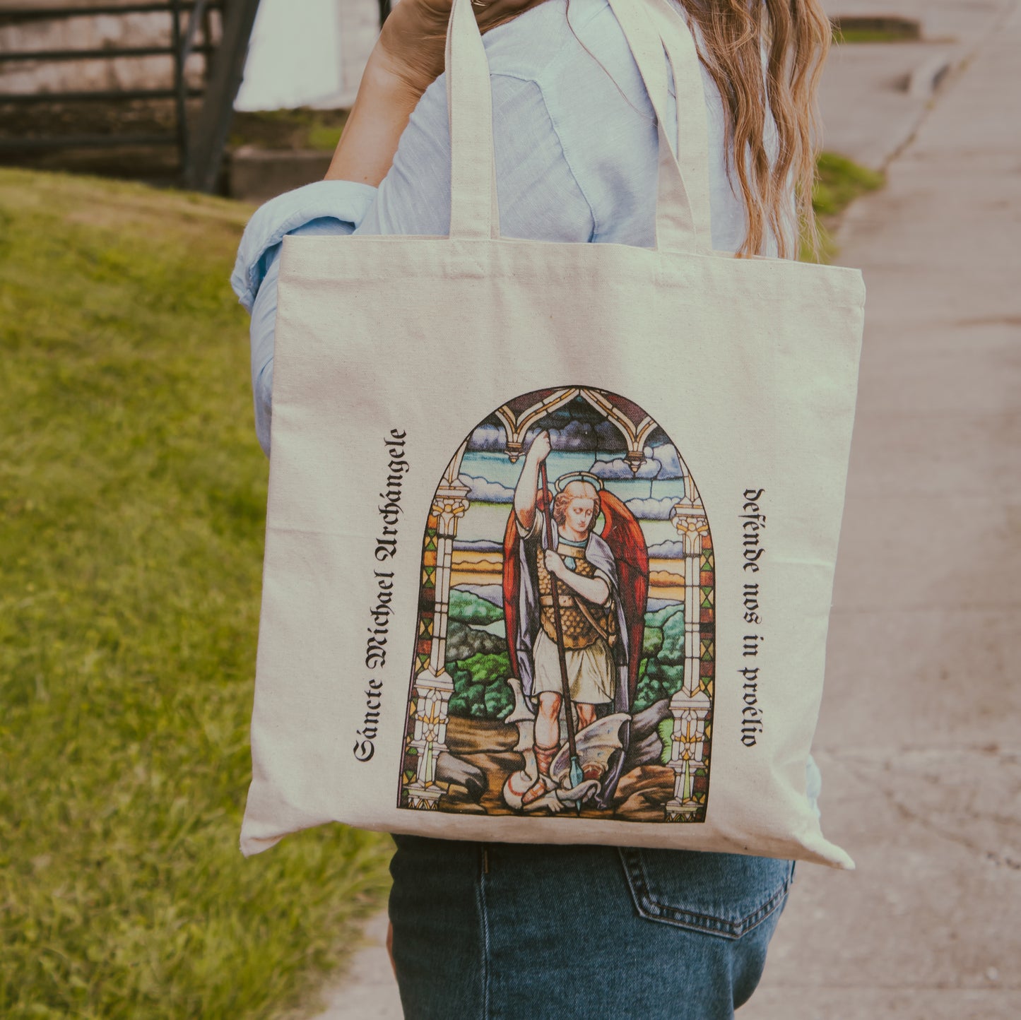 Saint Michael Tote