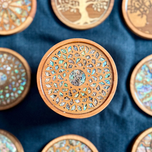SALE - Santa Maria Del Mar Coaster in Cherry