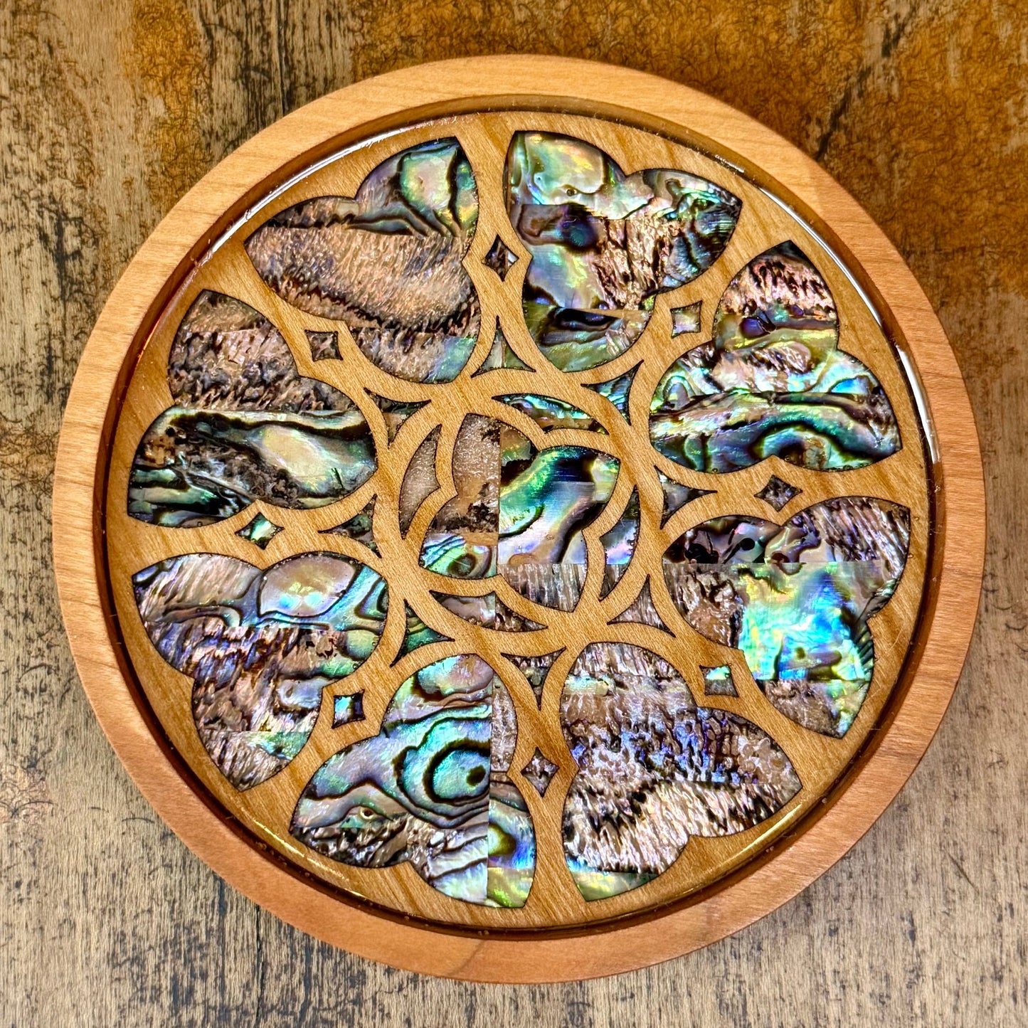 Glasgow Cathedral Rose Window Coaster