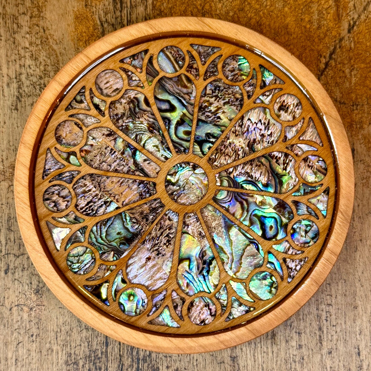 Saint Denis Cathedral Rose Window Coaster