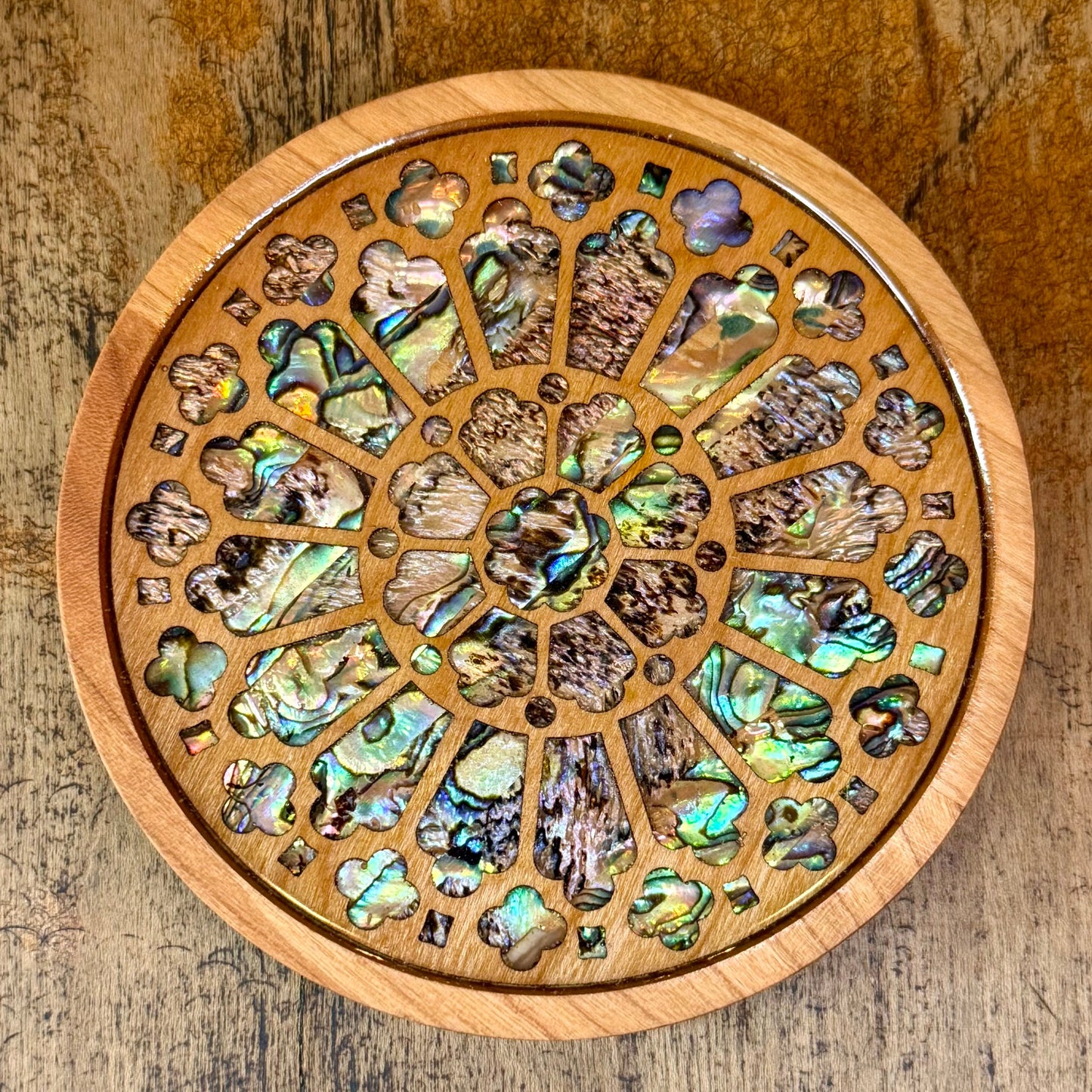 Westminster Abbey Rose Window Coaster