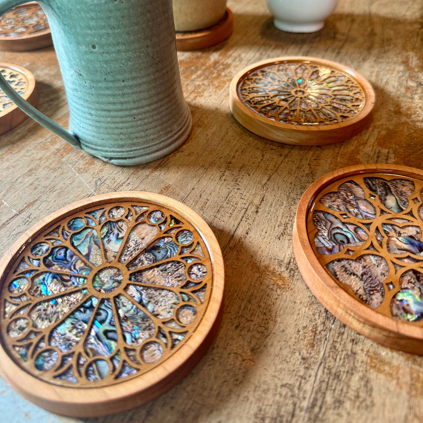 Saint Denis Cathedral Rose Window Coaster