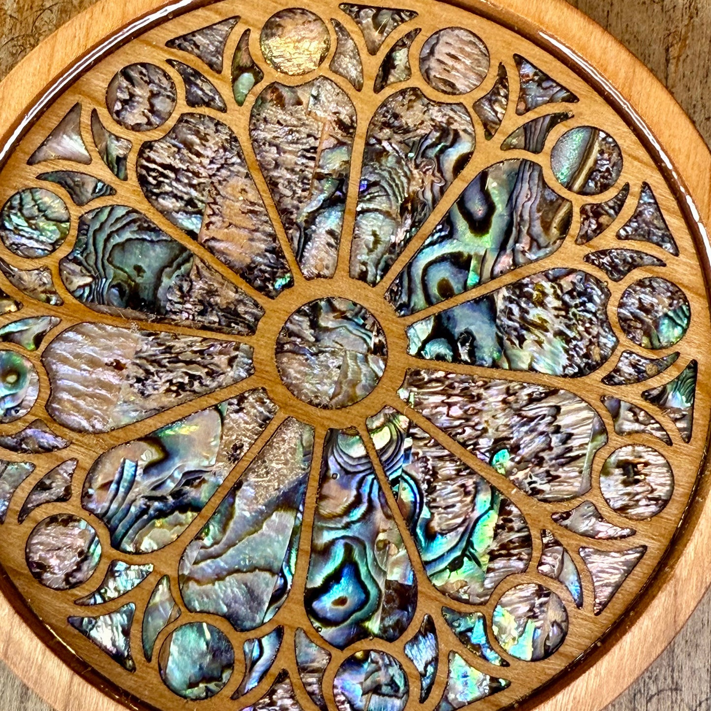 Saint Denis Cathedral Rose Window Coaster