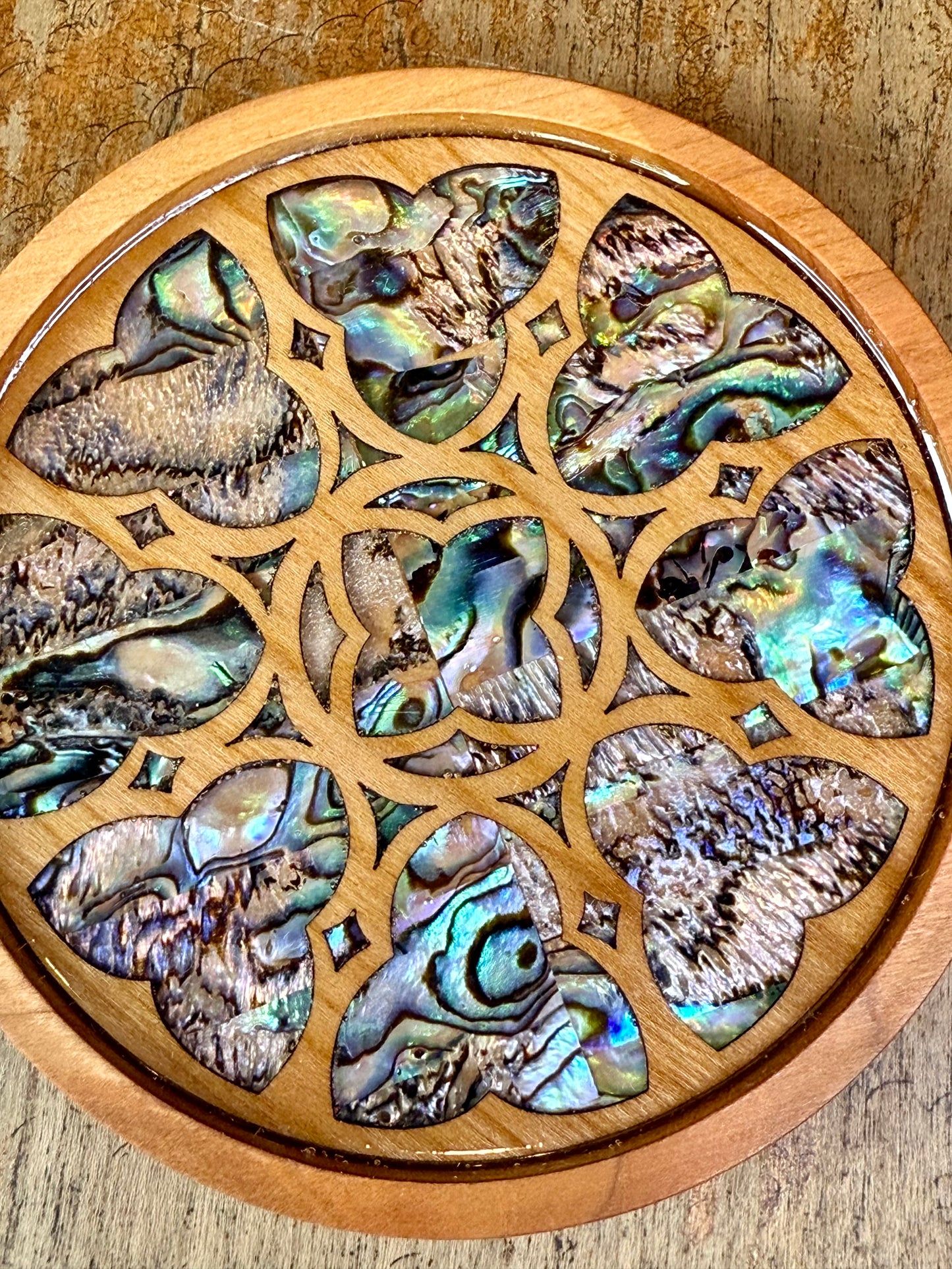 Glasgow Cathedral Rose Window Coaster