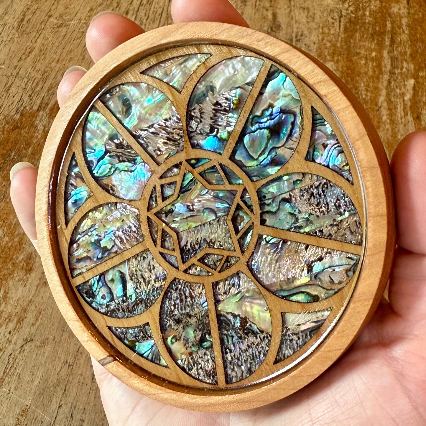 Cologne Cathedral Rose Window Coaster