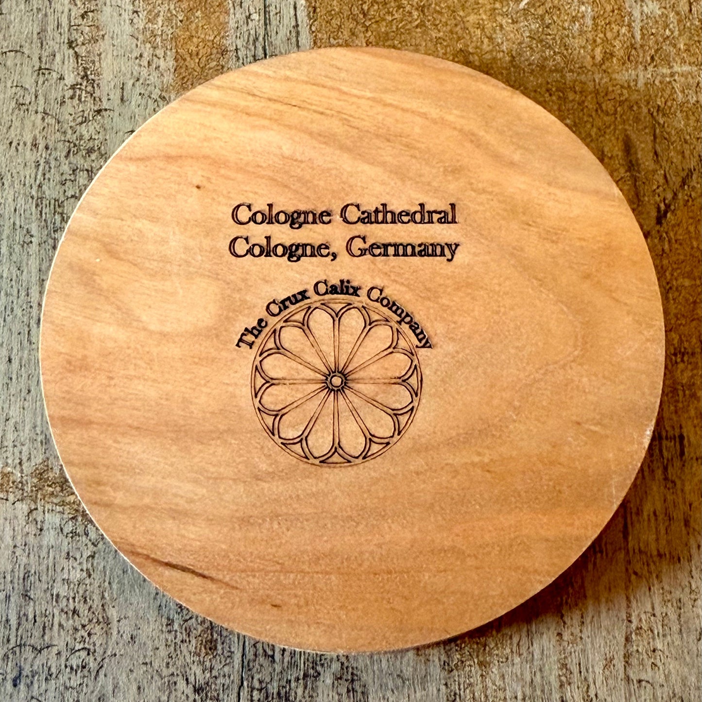 Cologne Cathedral Rose Window Coaster