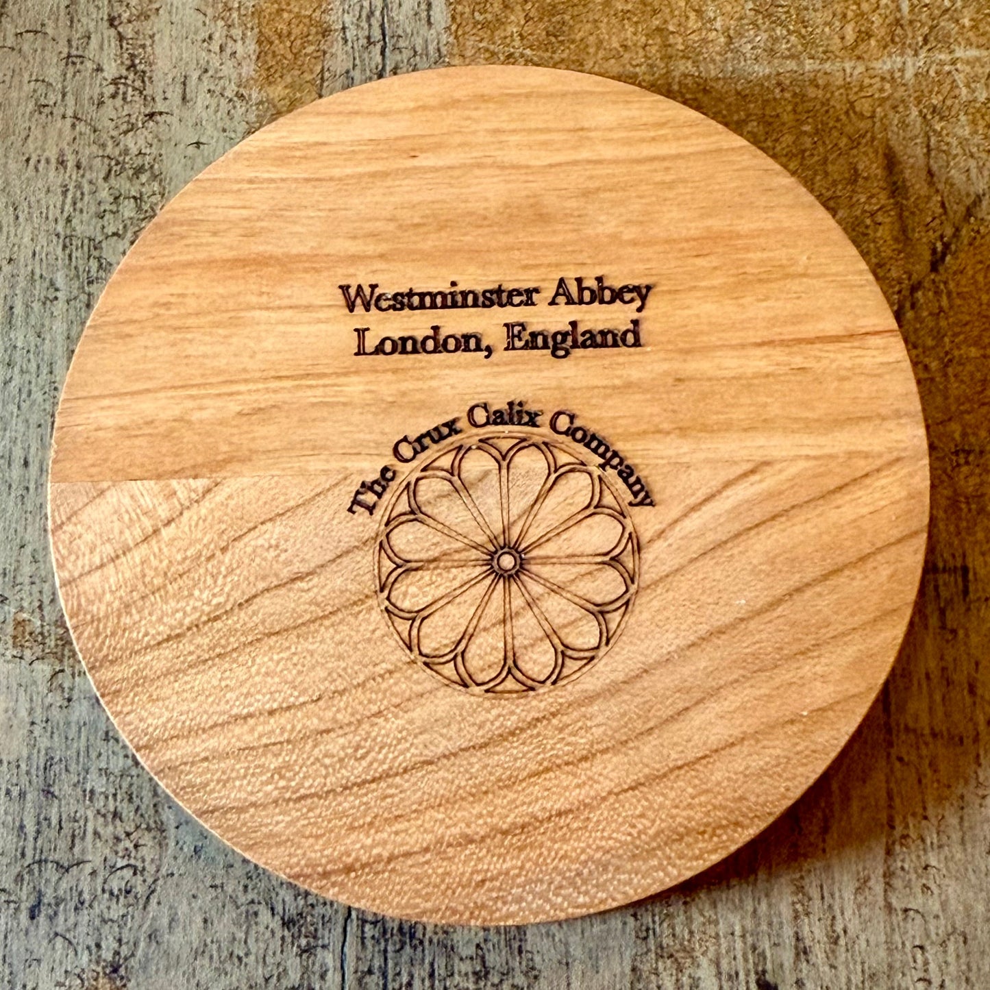 Westminster Abbey Rose Window Coaster