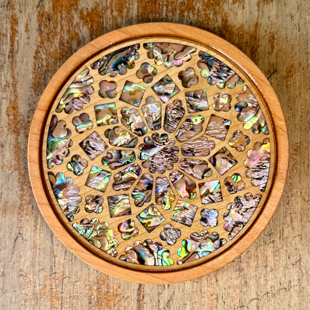 Chartres Cathedral Rose Window Coaster