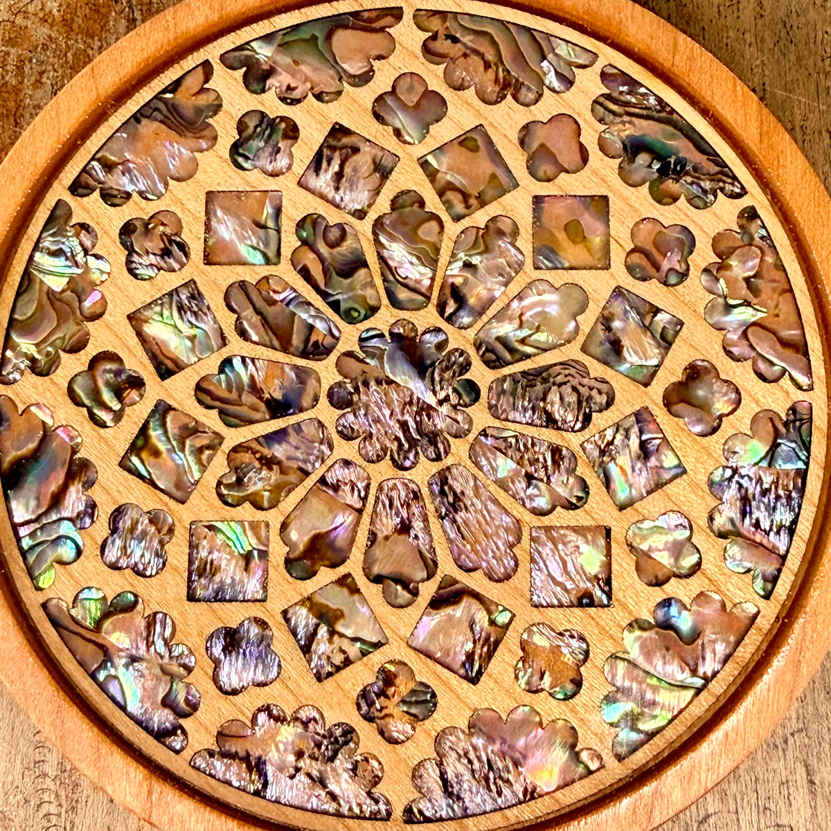 Chartres Cathedral Rose Window Coaster