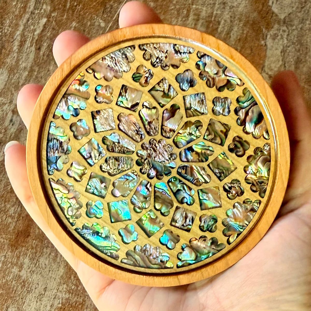 Chartres Cathedral Rose Window Coaster
