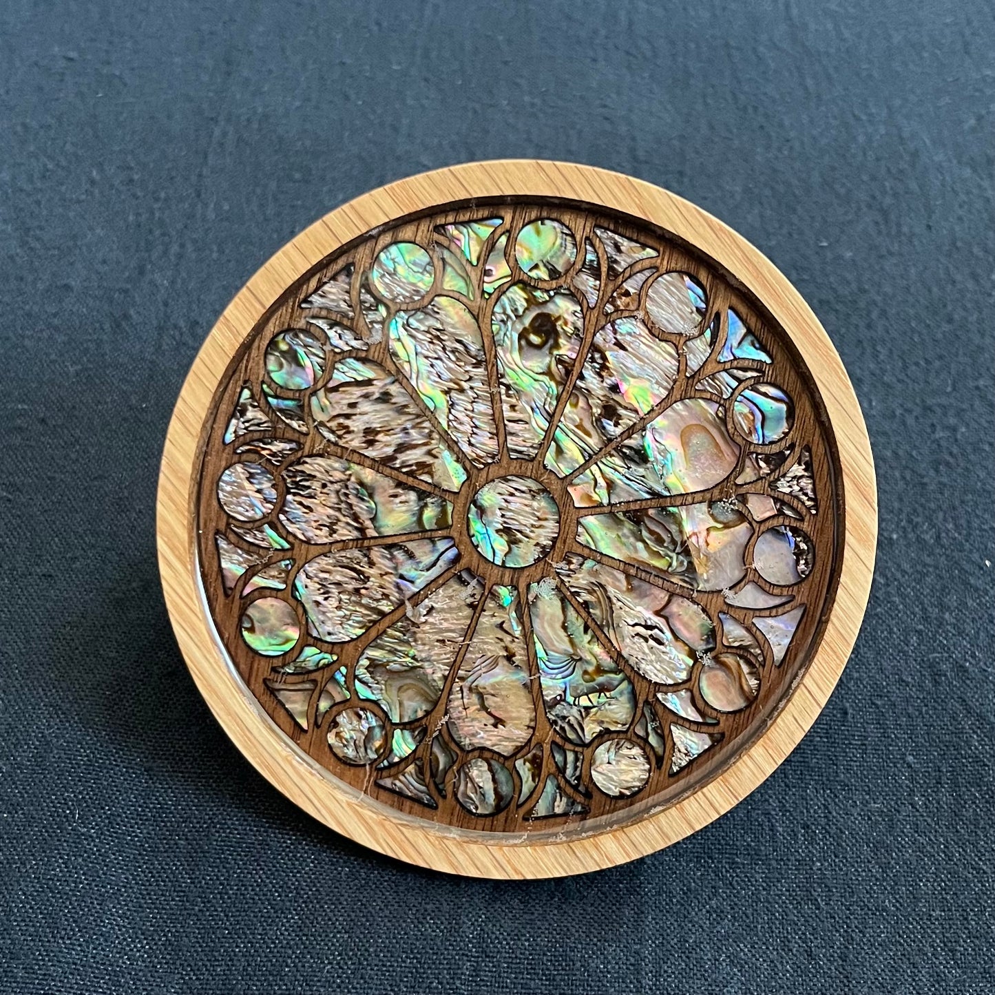 SALE - St. Denis Coaster in Beech and Walnut